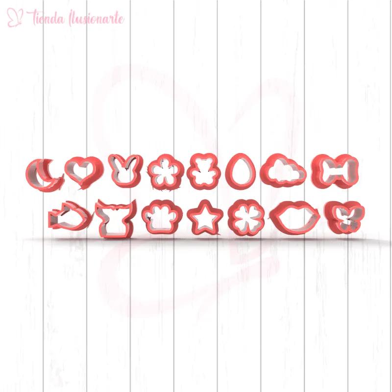 Set Mini cortantes x15