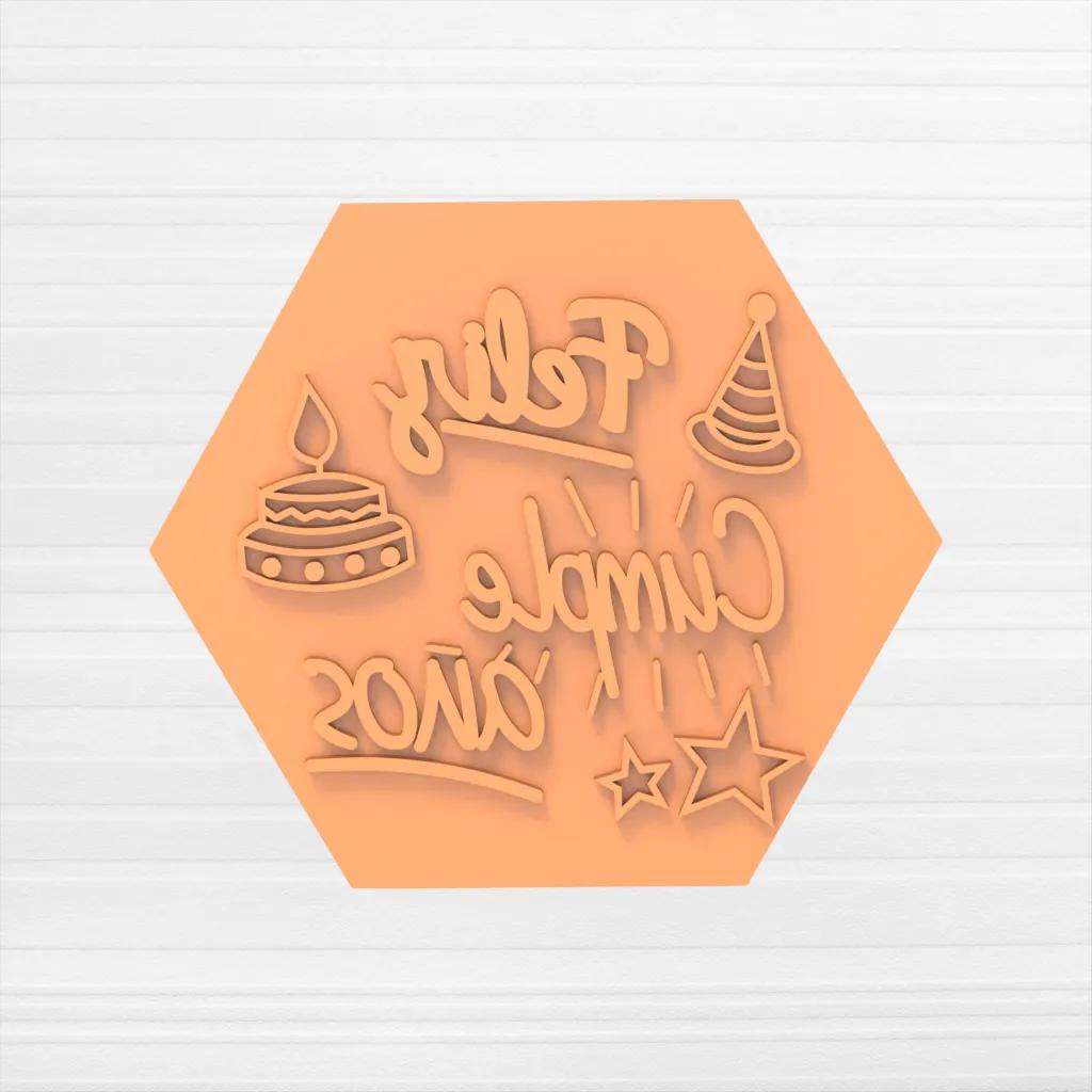 Stamp Feliz Cumpleaños